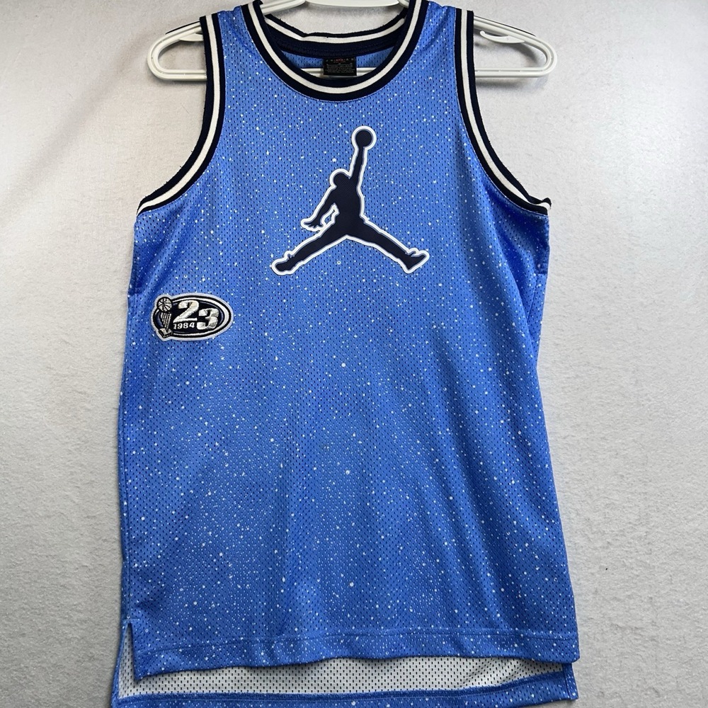 Jordan 23 Basketball Jersey Blue Sleeveless 12-13 Years